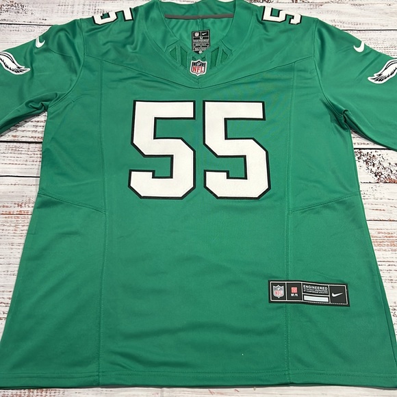 Brandon Graham. NIKE. NFL Philadelphia Eagles Jersey Kelly Green. Size-Medium - Picture 4 of 8